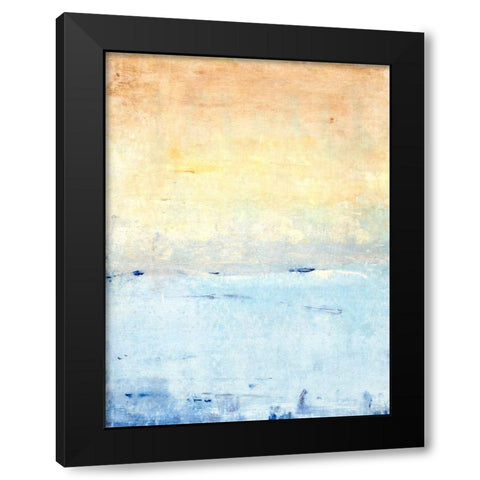 Inlet at Sunrise II Black Modern Wood Framed Art Print by OToole, Tim