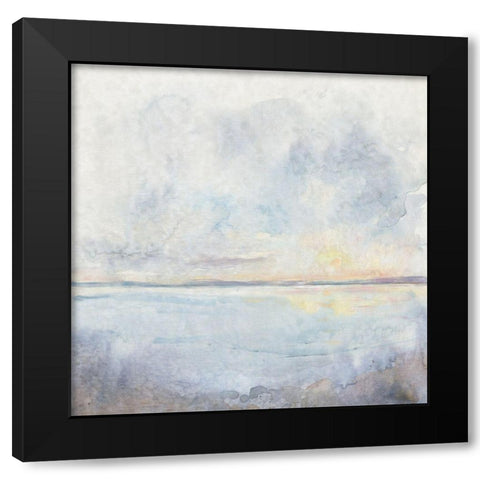 Sea Mist I Black Modern Wood Framed Art Print by OToole, Tim