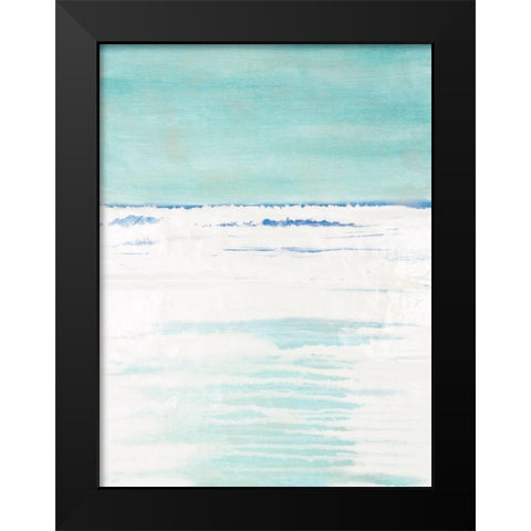 Outer Banks I Black Modern Wood Framed Art Print by Lam, Vanna