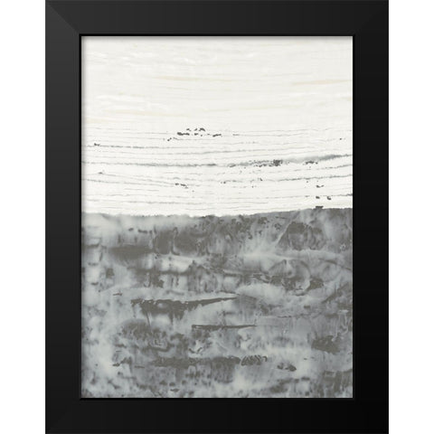Sillicates II Black Modern Wood Framed Art Print by Lam, Vanna