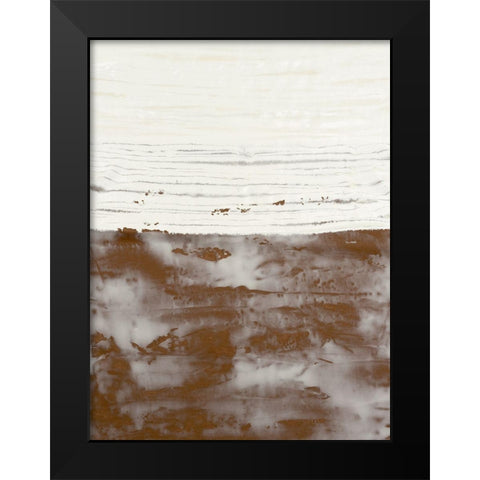 Sillicates III Black Modern Wood Framed Art Print by Lam, Vanna