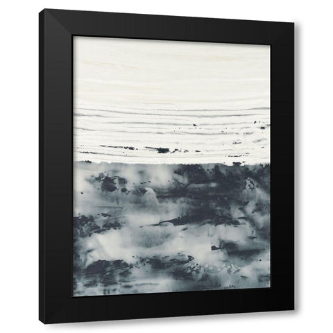 Sillicates IV Black Modern Wood Framed Art Print with Double Matting by Lam, Vanna