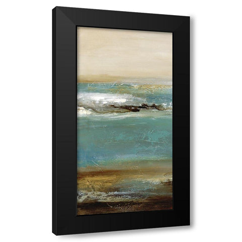 Lullaby III Black Modern Wood Framed Art Print with Double Matting by Bramma, Lila