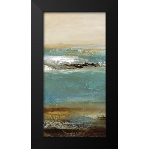 Lullaby III Black Modern Wood Framed Art Print by Bramma, Lila