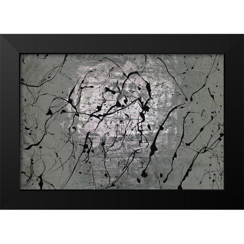 Rumination Black Modern Wood Framed Art Print by Willett, Michael