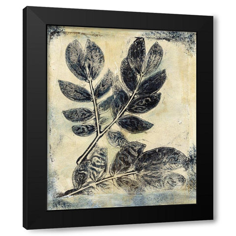 Presence of Nature V Black Modern Wood Framed Art Print with Double Matting by Bramma, Lila