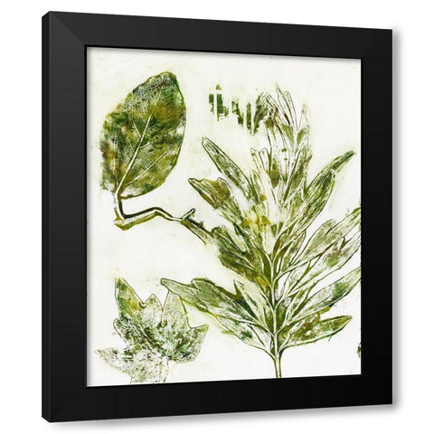 Presence of Nature IX Black Modern Wood Framed Art Print by Bramma, Lila