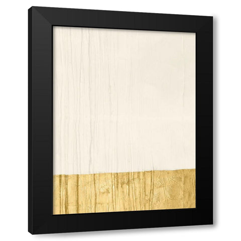 Verticalis Black Modern Wood Framed Art Print by Stramel, Renee W.