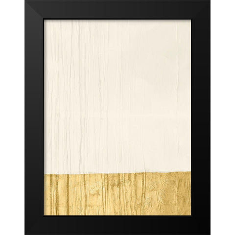 Verticalis Black Modern Wood Framed Art Print by Stramel, Renee W.