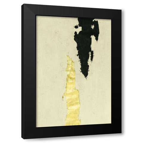 Twin Canyons I Black Modern Wood Framed Art Print by Willett, Michael