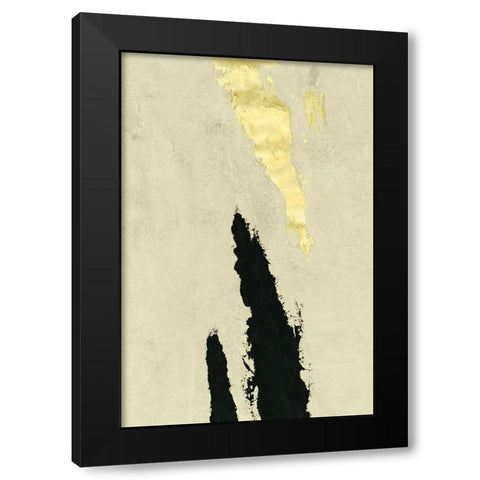 Twin Canyons II Black Modern Wood Framed Art Print by Willett, Michael