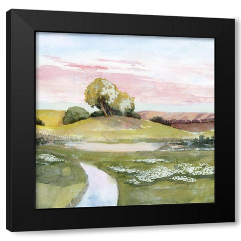 Eastern Light I Black Modern Wood Framed Art Print with Double Matting by Popp, Grace