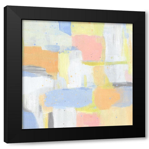 Spring Bound I Black Modern Wood Framed Art Print with Double Matting by Warren, Annie