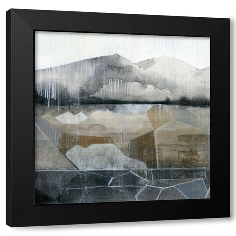 Valley Stormscape II Black Modern Wood Framed Art Print by Popp, Grace