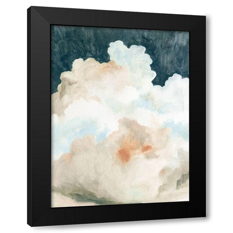 Dark Cumulus II Black Modern Wood Framed Art Print by Caroline, Emma