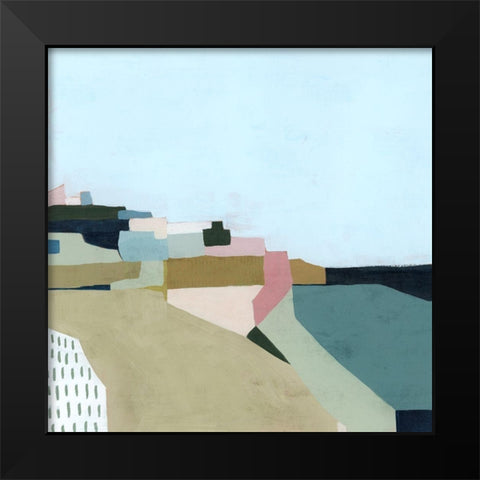 Hillside Revelry I Black Modern Wood Framed Art Print by Popp, Grace