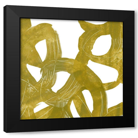 Olive Helix VIII Black Modern Wood Framed Art Print with Double Matting by Vess, June Erica