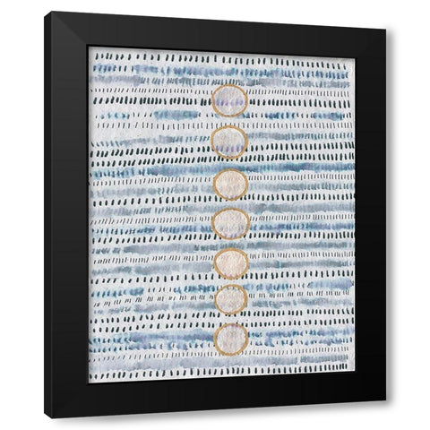 Aligned Black Modern Wood Framed Art Print by Arbel, Lori