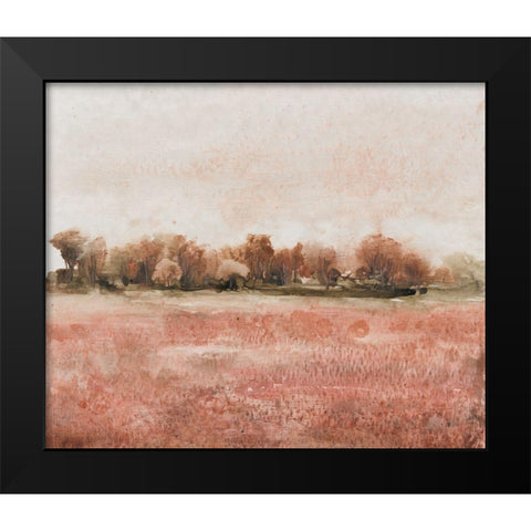 Red Soil I Black Modern Wood Framed Art Print by OToole, Tim