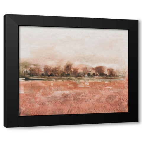 Red Soil II Black Modern Wood Framed Art Print with Double Matting by OToole, Tim