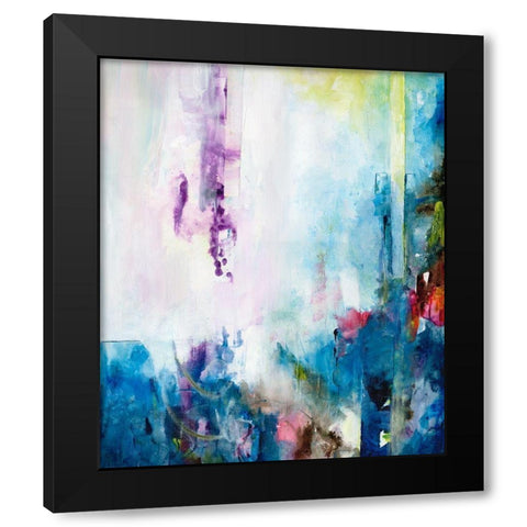 Silent Dreams I Black Modern Wood Framed Art Print with Double Matting by Combs, Joyce