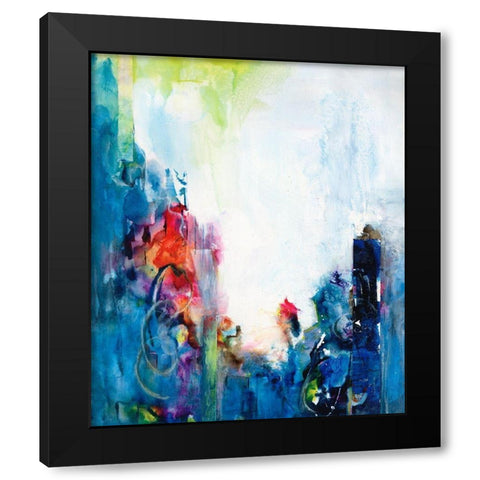 Silent Dreams II Black Modern Wood Framed Art Print with Double Matting by Combs, Joyce