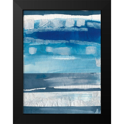 High Tide I Black Modern Wood Framed Art Print by Combs, Joyce