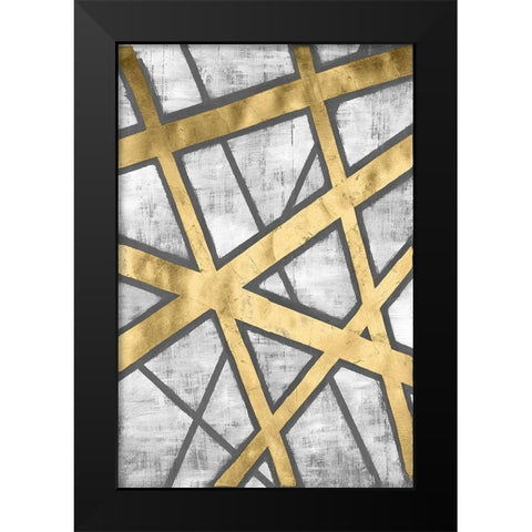 Rafters III Black Modern Wood Framed Art Print by Lam, Vanna