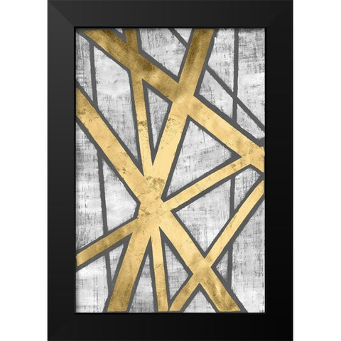 Rafters IV Black Modern Wood Framed Art Print by Lam, Vanna