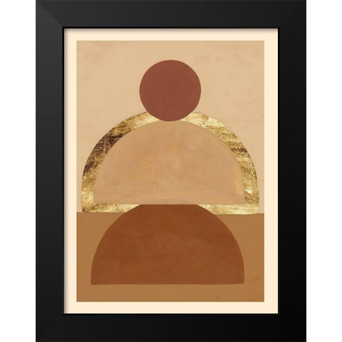 Sugar Melon II Black Modern Wood Framed Art Print by Barnes, Victoria