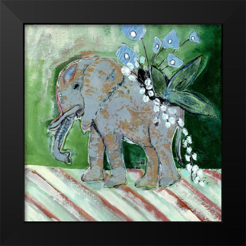 You are You II Black Modern Wood Framed Art Print by Daavettila, Tara