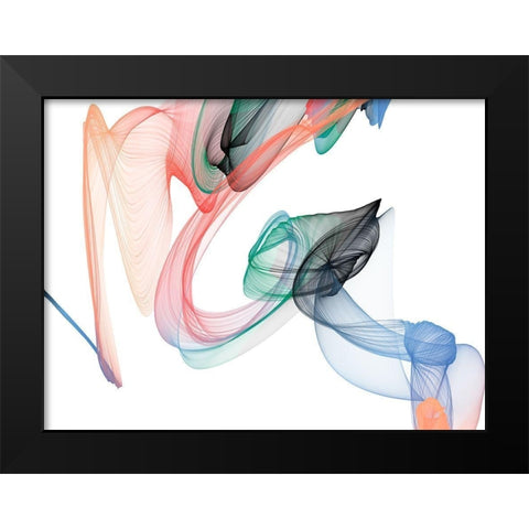 Dynamic Movement I Black Modern Wood Framed Art Print by Orlov, Irena