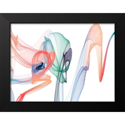 Dynamic Movement VI Black Modern Wood Framed Art Print by Orlov, Irena