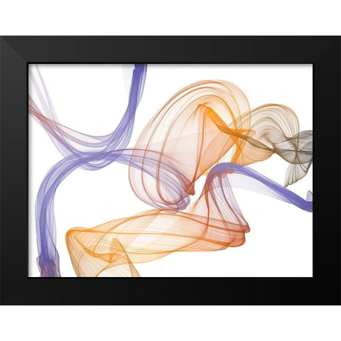 Dynamic Movement VIII Black Modern Wood Framed Art Print by Orlov, Irena