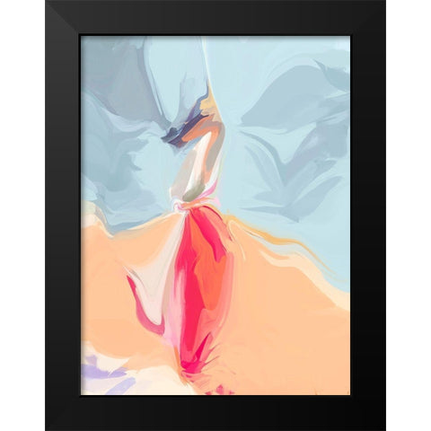 Deep Note I Black Modern Wood Framed Art Print by Orlov, Irena