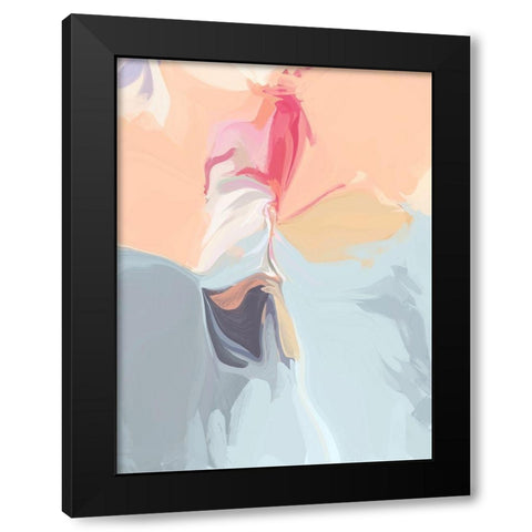 Deep Note II Black Modern Wood Framed Art Print by Orlov, Irena