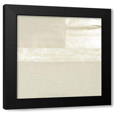 Diffused Limestone II Black Modern Wood Framed Art Print by Lam, Vanna