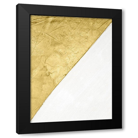 Gilded Echelon III Black Modern Wood Framed Art Print with Double Matting by Stramel, Renee W.