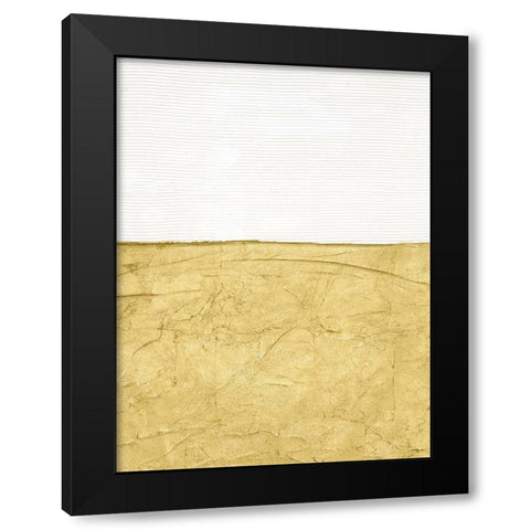 Gilded Echelon IV Black Modern Wood Framed Art Print with Double Matting by Stramel, Renee W.