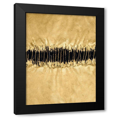 Auric V Black Modern Wood Framed Art Print by Stramel, Renee W.