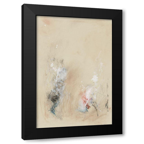 Transient Murmur I Black Modern Wood Framed Art Print by Stramel, Renee W.