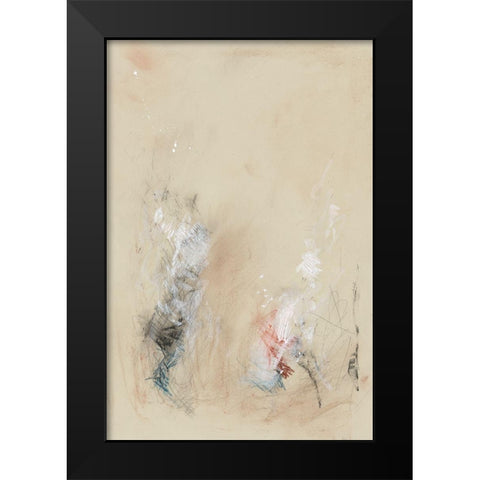 Transient Murmur I Black Modern Wood Framed Art Print by Stramel, Renee W.