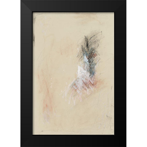 Transient Murmur II Black Modern Wood Framed Art Print by Stramel, Renee W.