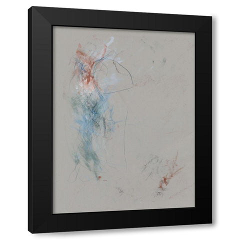 Intrinsic Meaning II Black Modern Wood Framed Art Print by Stramel, Renee W.