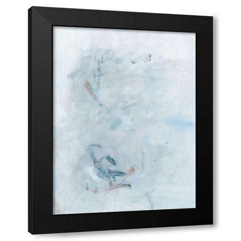 Azure Introspect I Black Modern Wood Framed Art Print by Stramel, Renee W.