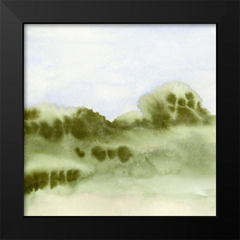 Summer Dreamscape I Black Modern Wood Framed Art Print by Caroline, Emma
