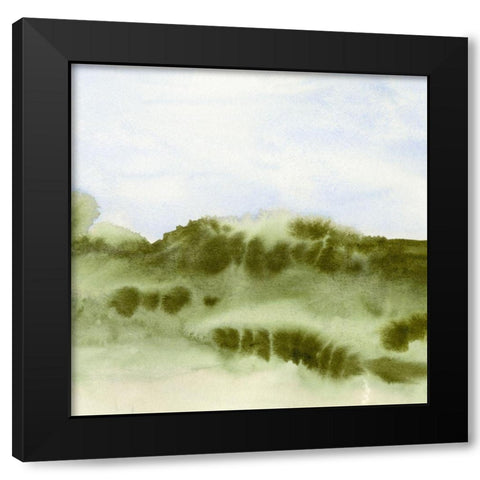 Summer Dreamscape II Black Modern Wood Framed Art Print by Caroline, Emma