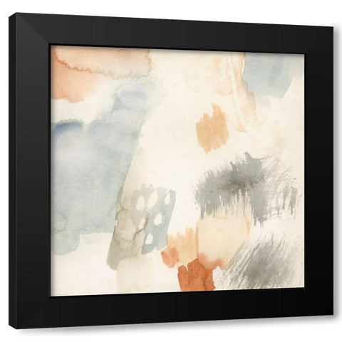 Quell I Black Modern Wood Framed Art Print with Double Matting by Barnes, Victoria