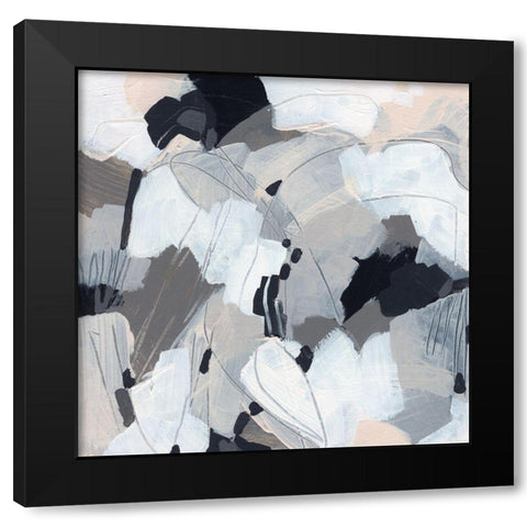 Cloud Path I Black Modern Wood Framed Art Print by Vess, June Erica