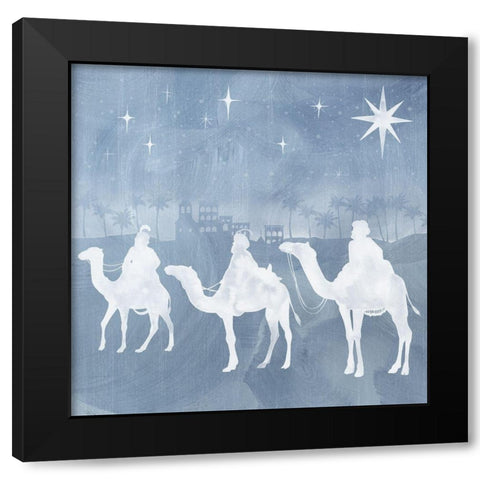 Star of Bethlehem II Black Modern Wood Framed Art Print by Popp, Grace